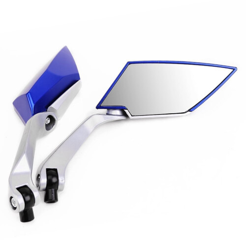 Motorcycle Side Mirrors ABS Plastic 1 Pair Universal 1