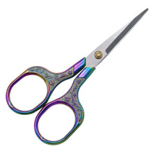Vintage Stainless Steel Scissors Electroplated 1 Pair