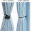 Magnetic Curtain Tiebacks European Style 2 pcs 6