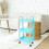 Movable Rolling Organizer Rack 3-Tier Multi-Purpose Shelf 1