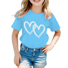 Girls Knotted Tunic Top Blue Size 120