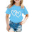 Girls Knotted Tunic Top Blue Size 120 1