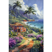 Hawaii Landscape Wooden Jigsaw Puzzle 1000 Pieces