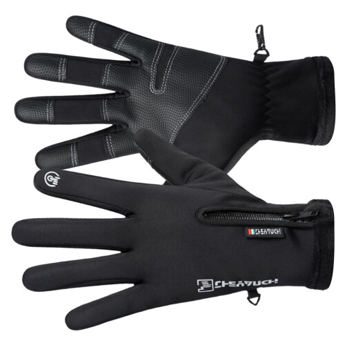 Winter Riding Gloves Warm Windproof Waterproof Touch Screen 2