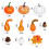 Fall Decor Set Maple Leaves Acorns Pinecones Pumpkins 70 Pcs 2