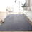 European solid color living room rug thickened washable 1