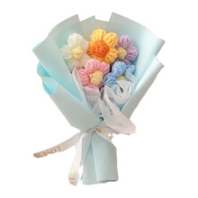 Korean Style Flower Bouquet Knitting Kit Gift for Teachers