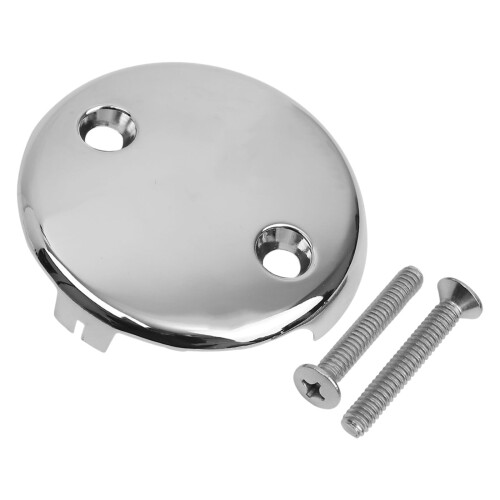 Bathtub Overflow Drain Cover Stylish Design 1 Pack