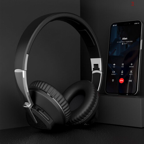 Bluetooth Headset Over-Ear Foldable Wireless Hi-Fi Stereo
