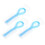 Dental Cleaning Floss Threaders Blue 150 Pieces 1