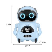 Mini Pocket Robot with Voice, Singing, Dancing, and