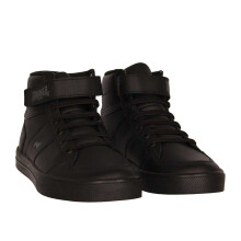 (10 UK Child, Black/Charcoal) Lonsdale Childrens/Kids Canons Trainers