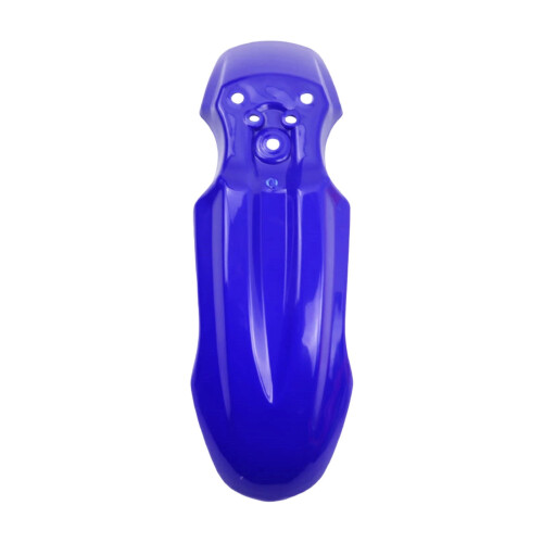 Blue Front Mudguard for Off-Road Motorcycles Metal 1pc
