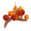 Faux Floral Pumpkin Bouquet with Maple Picks Fall Decor 1