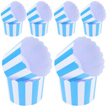 Skyblue Paper Cupcake Liners Large Muffin Cups 100pcs