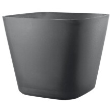 DEROMA Blumentopf quadratisch Origin - 28 x 23,5 cm - 12 L - Grau