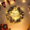 Christmas Wreath Gold Decorations 12 Inch Pinecone 6