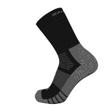 (7.5 UK-10 UK, Black/Grey) Salomon Unisex Adult Merin Crew Socks (Pack of 2)