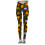 Women's Thermal Leggings Yellow M 4