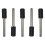 Rubber Mandrel Grinder Drum Sanding Kit 5 pcs 1/8 inch 3