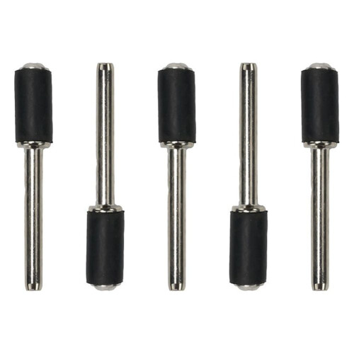 Rubber Mandrel Grinder Drum Sanding Kit 5 pcs 1/8 inch 2