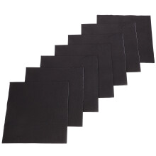 Black Cocktail Napkins Double Layered 100 Pack