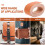Leather Strap DIY Art Strip for Bag Making Light Brown 3