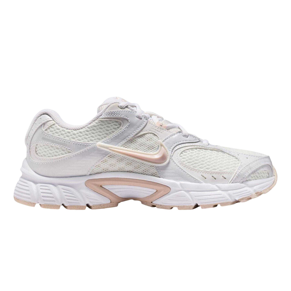 Nike (5.5 Uk, White/Pink) Mens Vomero Run 5 Mesh Trainers