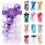 Christmas Balls Ornaments Set Purple Plastic 30 pcs 1