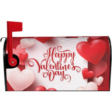 Valentines Day Mailbox Wrap Waterproof Magnetic Large