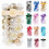Christmas Balls Ornaments Set Yellow Plastic 30 pcs 1