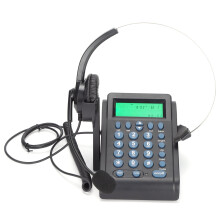 HT910 Wired Call Center Phone with Omnidirectional Headset