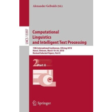 Computational Linguistics and Intelligent Text Processing 19th Interna