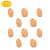Mini Speckled Foam Easter Eggs 10 pcs 0.79x1.18 in 1