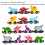 Magnetic Dinosaur Train Set Educational Toy for Toddlers 8