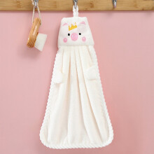 Karymi Piglet Hand Towels Soft Velvety Absorbent