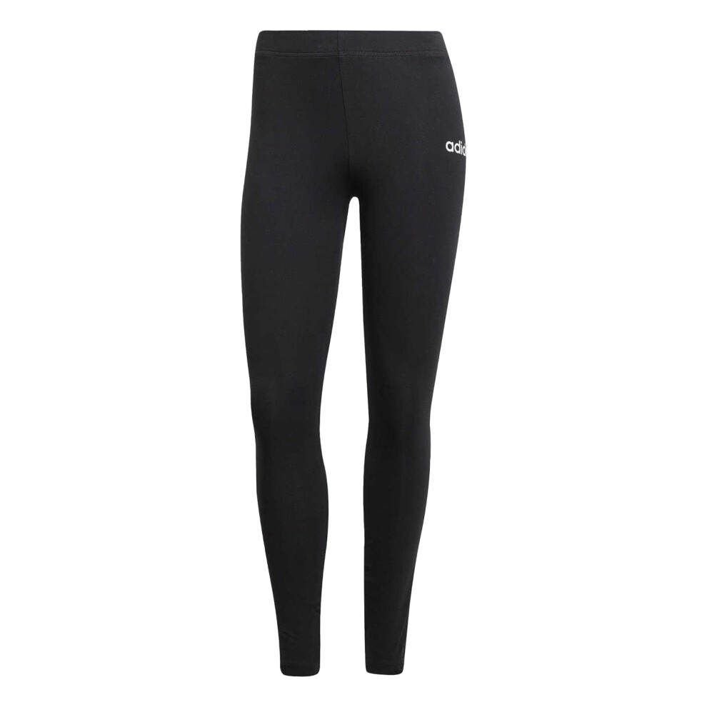 Adidas (8 Uk - 10 Uk, Black) Womens/Ladies Essentials Slim Leggings