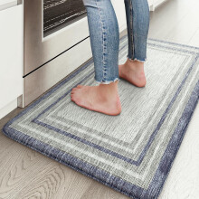 Anti-Fatigue Kitchen Mat Blue Gray 17.3 x 29 Inch