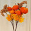 Faux Floral Pumpkin Bouquet with Maple Picks Fall Decor 2