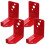 Fire Extinguisher Wall Bracket Iron Mounting Set 1