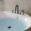 Bathtub Overflow Drain Cover Stylish Design 1 Pack 6