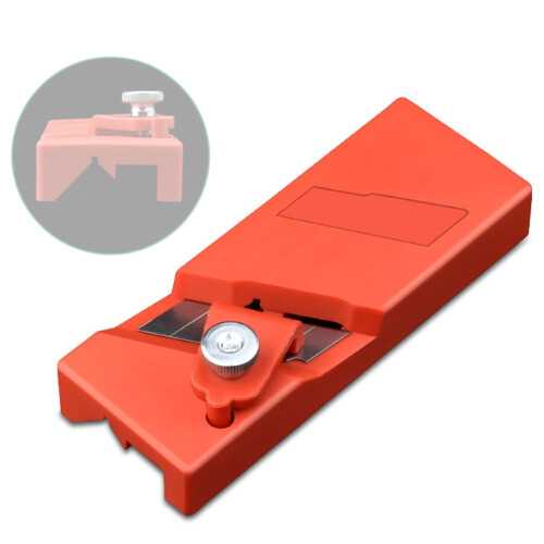 ABS plasterboard chamfering planer for wood edges, 45 tilt