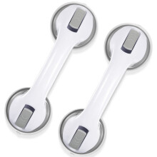 Shower Grab Bars 12 Inch Suction Mount Safety Bars for