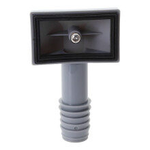 Sink Overflow Head for Wash Basin Round or Square Interface