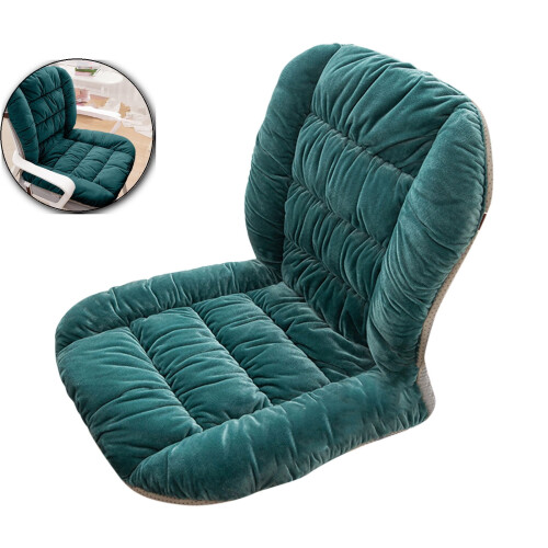 Office Chair Cushion with Ties and Backrest