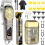 Professional Rechargeable Hair Clipper Set for Men Cordless 1