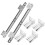 Bearing Drawer Slides for Keyboard Tray 1 Pair Silver 1