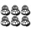 Plastic Billiard Table Net Storage Basket 2 6 10 20 pcs 1