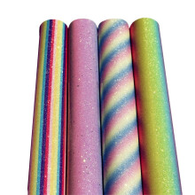 Glitter Fabric Sheets Assorted Colors 4-Pack