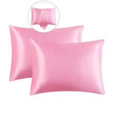 Satin Pillowcases for Hair and Skin 20x30 inches 2 pcs